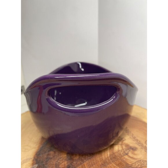 Rachael Ray 2 Quart Mixing Bowl SET with Pour Spout and Handle Plum Purple - Picture 4 of 5